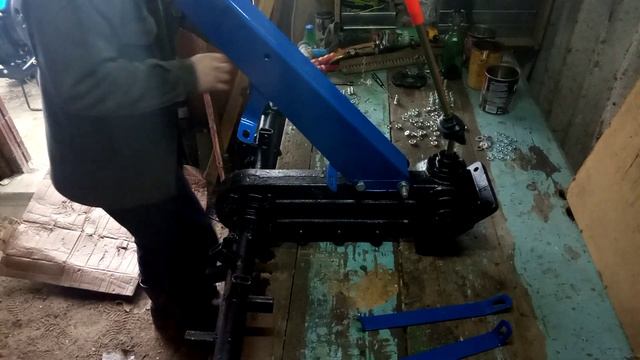 №3. Первая попытка собрать активную фрезу к дизельному мотоблоку ЗУБР смотреть онлайн