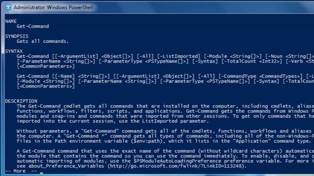 PowerShell 07 - A few quicktips on getting around in the help file смотреть онлайн