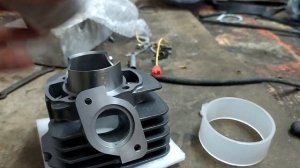 Тюнинг скутера хонда дио 27. Ставим 90сс 50мм!!!