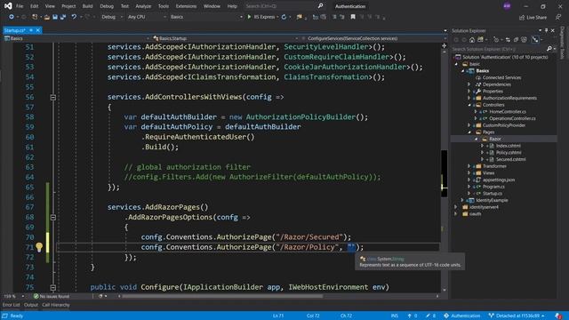 ASP.NET Core 3 - Authorization - Ep. 4.1 Razor Authorization смотреть онлайн