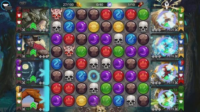Gems of War NEXUS Epic Trials! Team Order and Best Strategy! смотреть онлайн