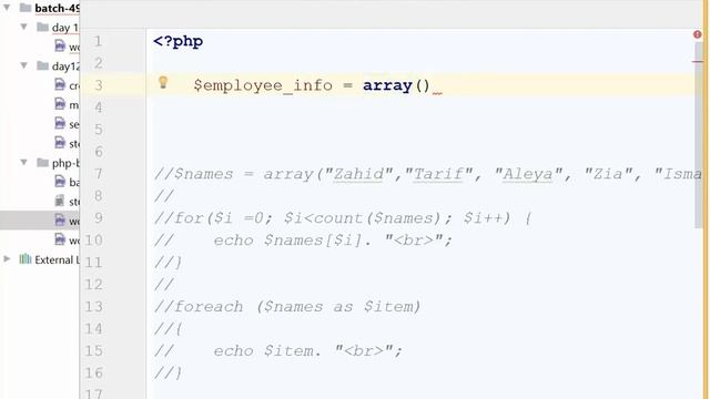 PHP foreach and associative array смотреть онлайн