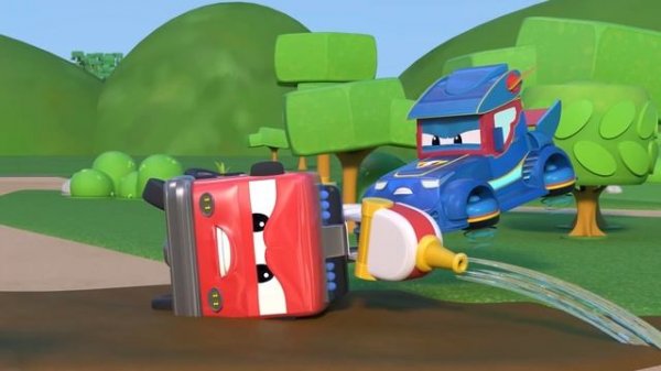 Супер Бульдозер против ЗЛОГО РОБОТА! | Супер Грузовик | Car City World App