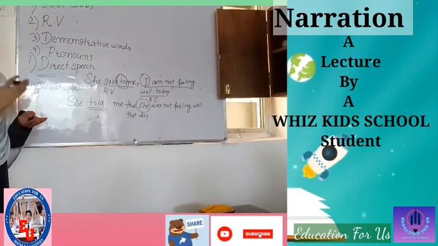 #Narrations# Grammar#By a Class 9th Whiz kids School student# смотреть онлайн