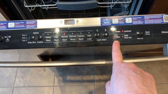 How to program the BOSCH silence plus dishwasher with no screen - including silencing the beeping смотреть онлайн
