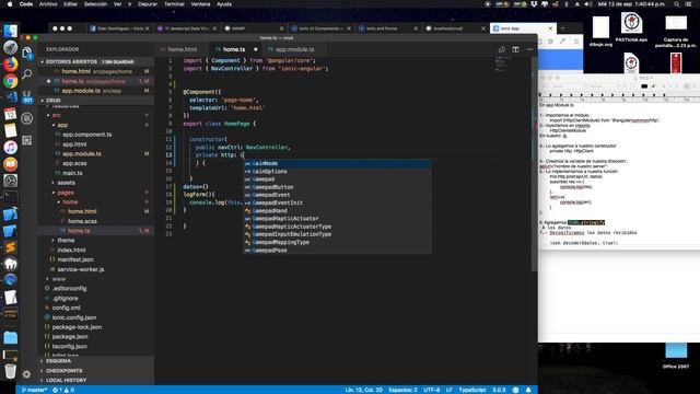 Ionic 3, PHP y MySQL - CRUD #1 смотреть онлайн