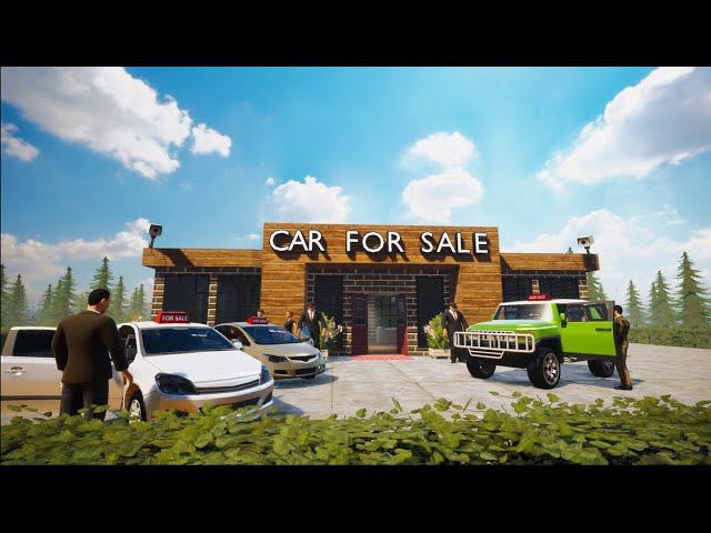 Первый день и первые деньги ► Car For Sale Simulator 2023 ►№1