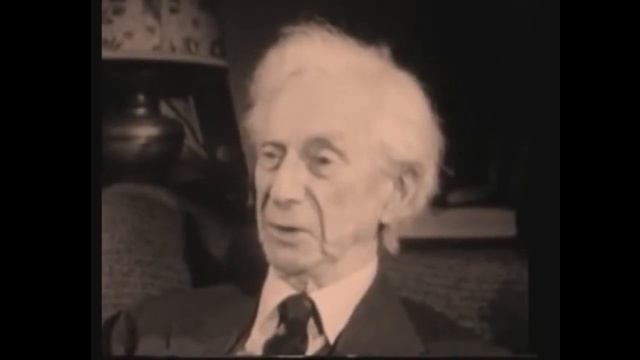 Бертран Рассел - о разуме и морали / Интервью 1959 года смотреть онлайн