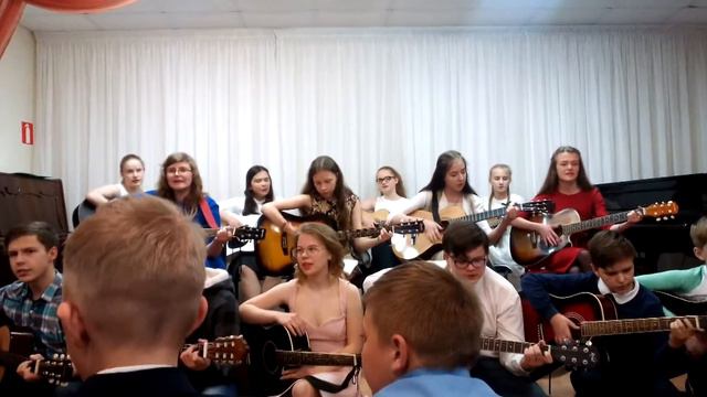 ДШИ.Музыкальное отделение по классу гитары. смотреть онлайн