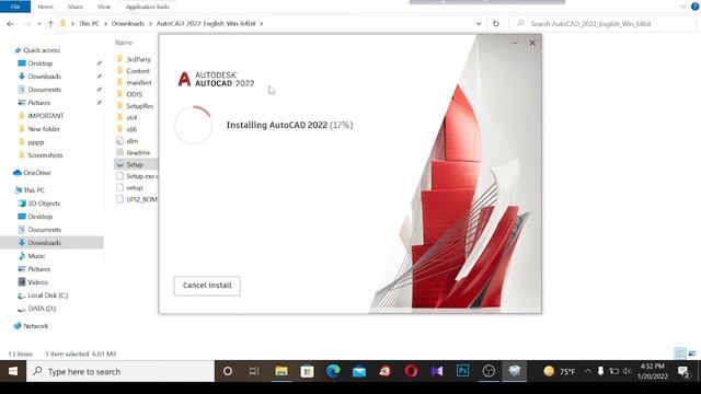 how to install auto cad 2022 easily смотреть онлайн