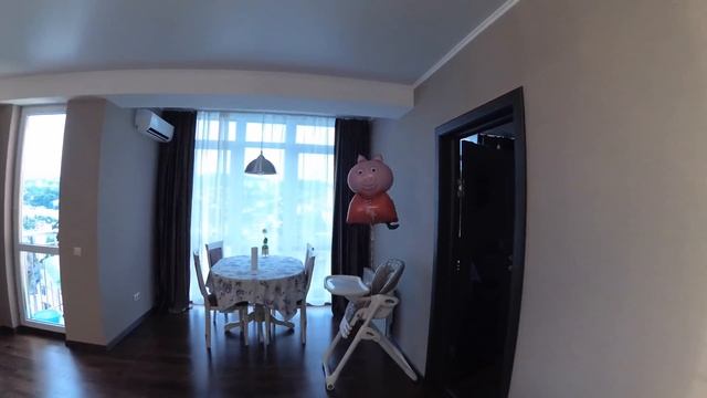 Продается вторичка в Сочи. 92 м2, вид на море, ремонт, техника, мебель.