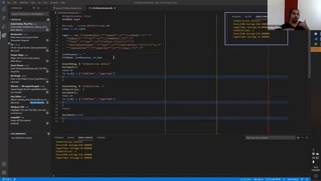 Speed Benchmarking With CJSON From GeekDude & 32 Bit Vs. 64 Bit