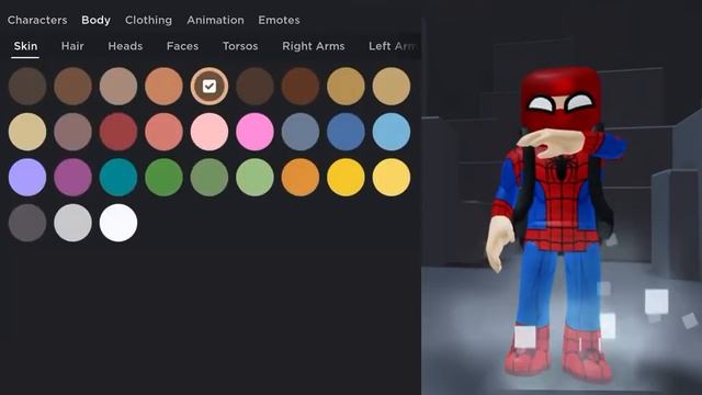 How to make Comic and Symbiote Spider-Man in Roblox!! смотреть онлайн