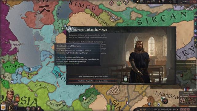 Crusader Kings III - Bactria: Episode 3 - Bactrian Reconquest Begins смотреть онлайн