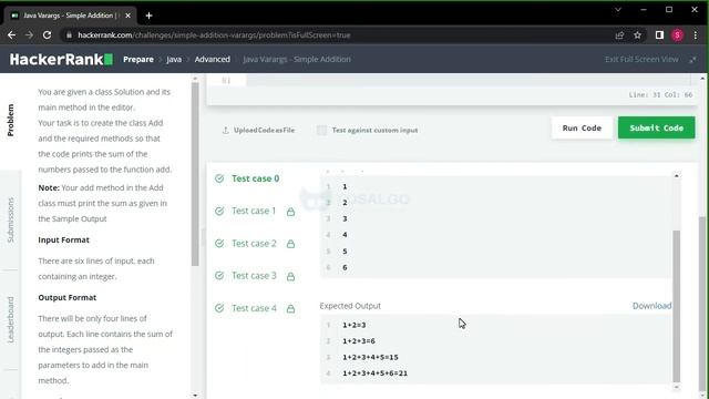 HR_Java53: Java Varargs - Simple Addition смотреть онлайн
