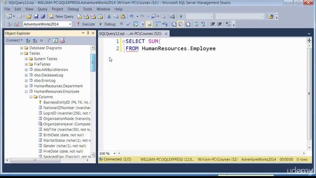 SQL Tutorial - SUM Function in SQL - Lesson 030 смотреть онлайн