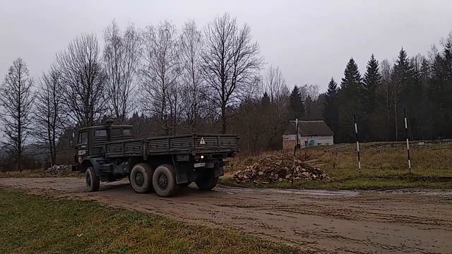 Первый урок вождения Камаза смотреть онлайн