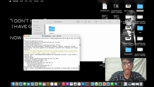 #3 | How to Install Django On Mac | Django Installation in Hindi | Python Django смотреть онлайн