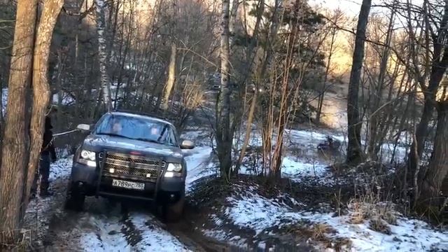 Тахо900. Бездорожье. Подъем в гору. смотреть онлайн