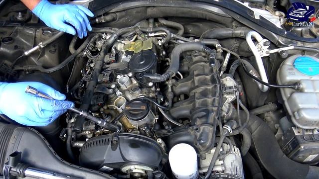 How to Change Spark Plugs on Audi A6 SUPER EASY | MrCarMAN смотреть онлайн