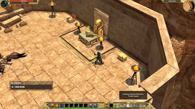 Titan Quest. Прокачка с нуля. Часть 2. Египет, Норма. смотреть онлайн