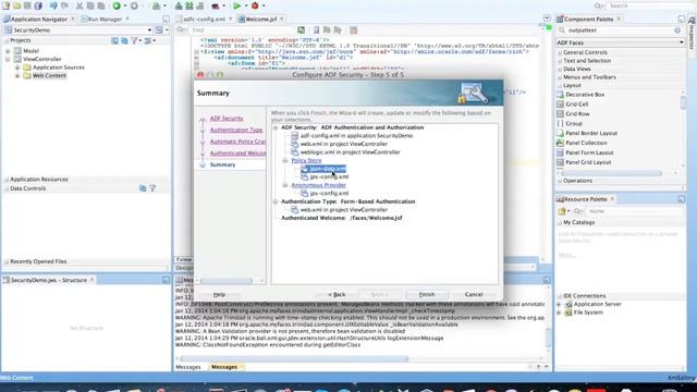 ADF Security Framework - Create Login/Logout using ADF security framework смотреть онлайн