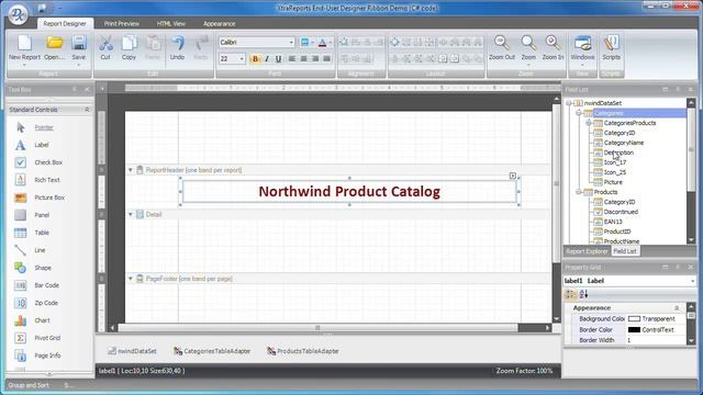 WinForms End-User Report Designer - Introduction to XtraReports смотреть онлайн