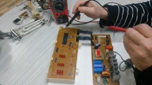 Проверка процессора модуля стиральной машины Samsung