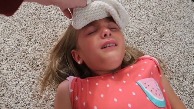 SHE'S SICK AND CONTAGIOUS! - VERY EMOTIONAL / SHE GOT SENT HOME FROM SCHOOL IN TEARS смотреть онлайн