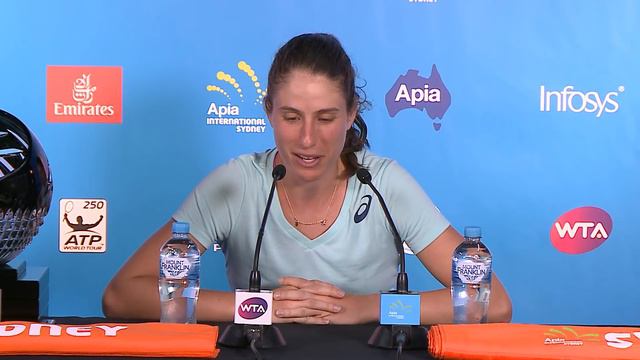Johanna Konta Press Conference (Final) | Apia International Sydney 2017 смотреть онлайн