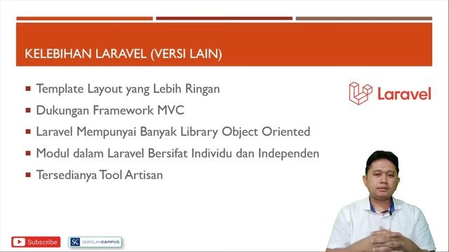 #1 Belajar Laravel - Apa itu Laravel? Pendahuluan Tentang Laravel смотреть онлайн