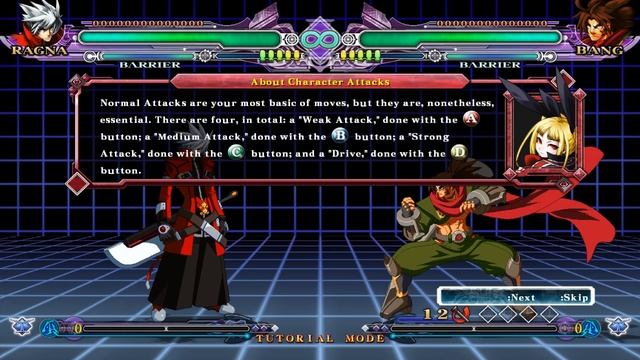 Blazblue Continuum Shift Extend: Beginner Tutorial смотреть онлайн