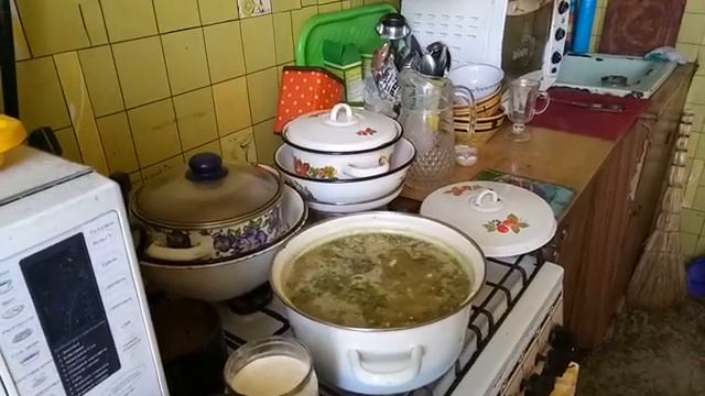 Приготовление Зеленого Борща