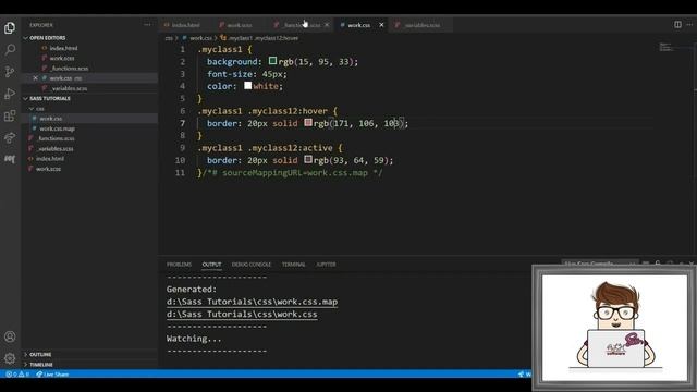 Learning SASS tutorials - lesson 5 - Partials & Mixins || دروس تعلم ساس смотреть онлайн
