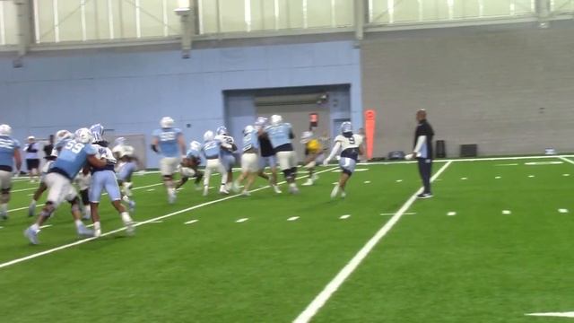 THI TV: UNC Football Spring Practice Inside Run Drills смотреть онлайн