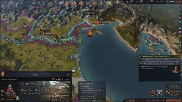 Crusader Kings 3: Count to Emperor - Rome Episode 5 смотреть онлайн