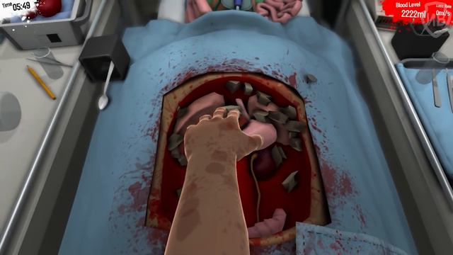 Surgeon Simulator 2013 Симулятор Хирурга прохождение #2 — Пересадка почек