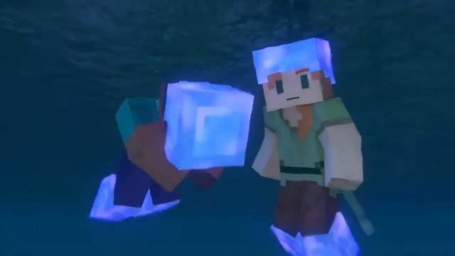 Алекс и Стив начало (Minecraft анимация про храм ) смотреть онлайн