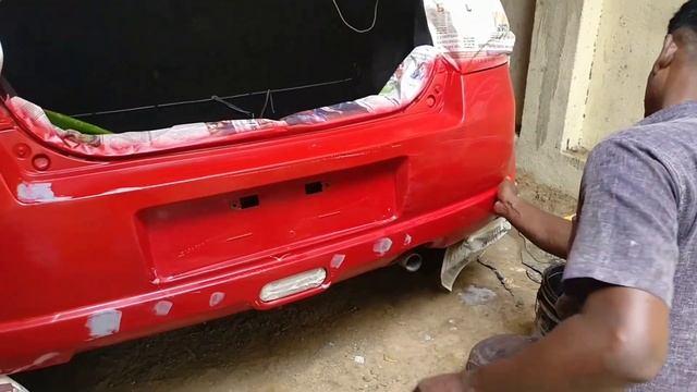 Swift car bumper painting in tamil смотреть онлайн
