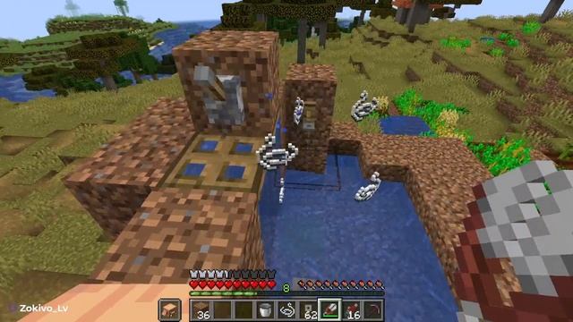 Granja de hilo ultra facil para conseguir esmeraldas | Minecraft 1.20.1 | Zokivo | смотреть онлайн
