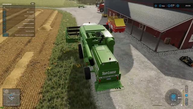 Farming Simulator 22 [карта Элмкрик], #16 Начало уборочной смотреть онлайн