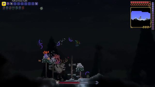 Terraria 1.4.3: Deerclops - How To Spawn And Fight. смотреть онлайн