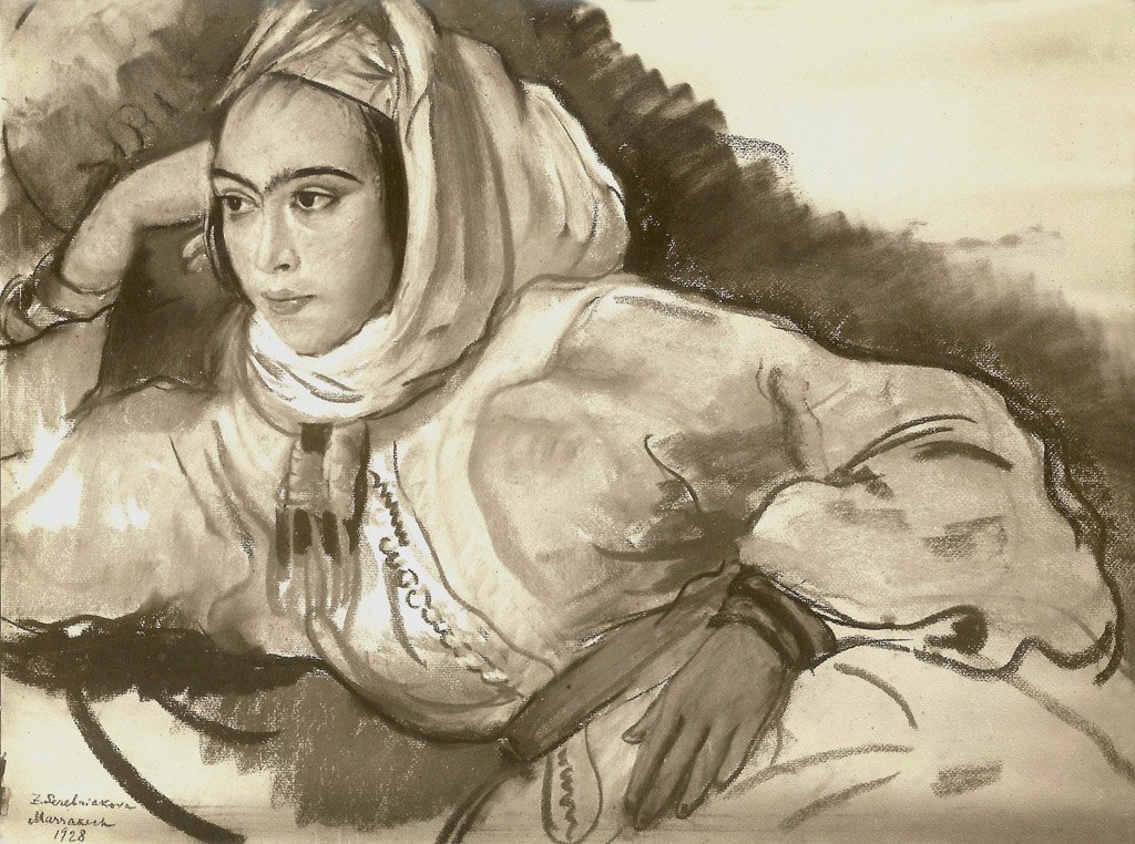 Зинаида Серебрякова. Марокканская серия картин и этюдов (1928 г. и 1932 г.) смотреть онлайн