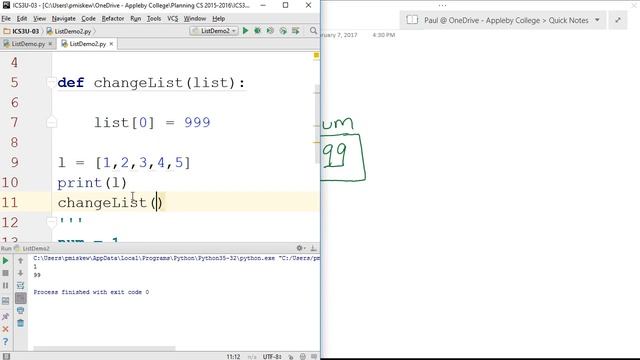 The Basics: Python 3 - Lists (Reference Types) смотреть онлайн