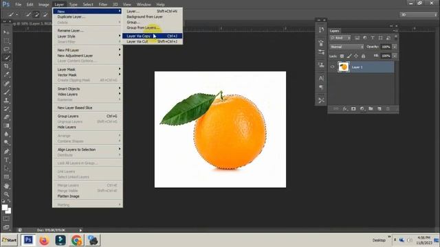 Photoshop-Orange Fruit-Effect-poster-design-adobe-photoshop-tutorial смотреть онлайн