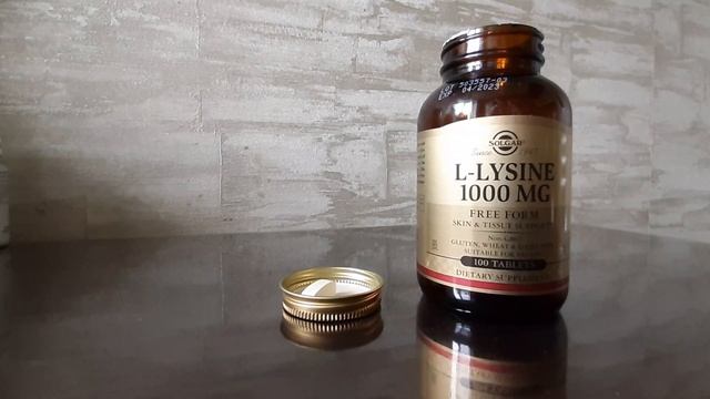 Solgar | L-Lysine 1000 Mg | Результат от применения | Отзыв | Стоит ли покупать | Эффективность