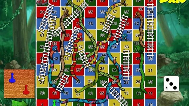 Snake & Ladder Unity3D game смотреть онлайн