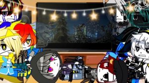 []Sans AU's + Me React to the cartoon cat song[]Credit in desc[]