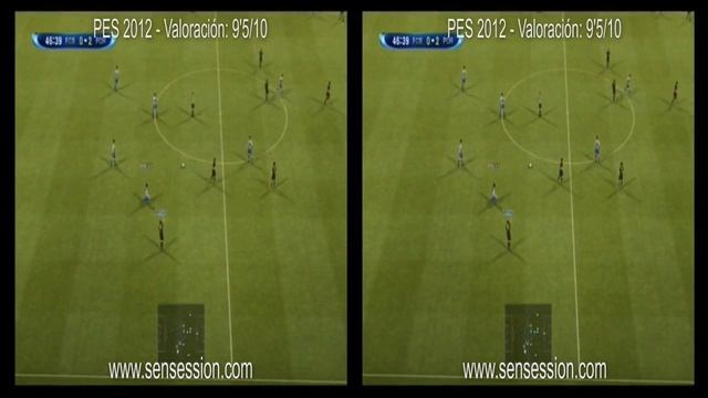 PES 2012 3D analisis review смотреть онлайн