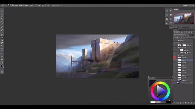 Environment Concept Art Process From Start to Finish смотреть онлайн